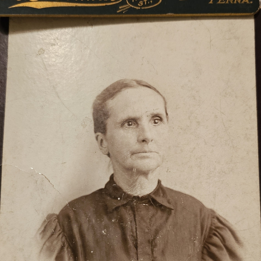 Vintage Sepia Portrait Photograph